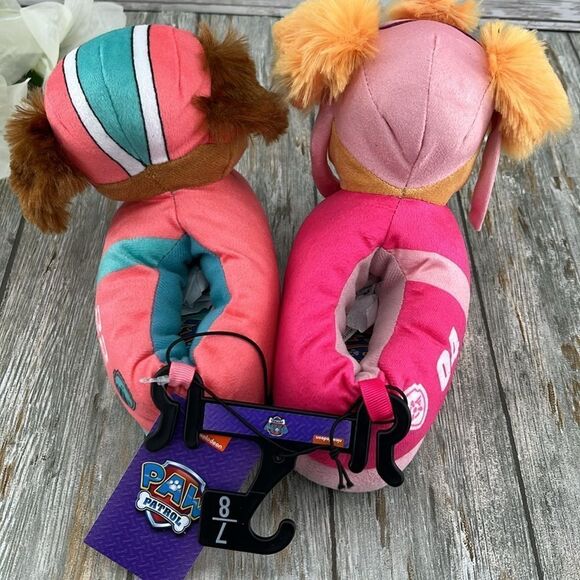 Baby Toddler Girl Paw Patrol Comfy Cozy Slippers Size 7/8 - Picture 6 of 12